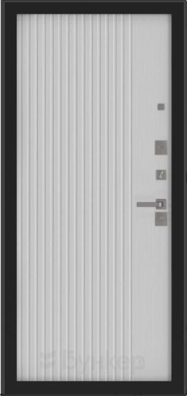 с панелью ХОМС Белый софт рельеф